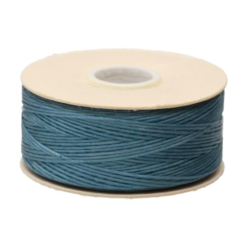 The Beadsmith Nymo Thread, Made of Nylon - size: Size D, 64 Yards, style: Turquoise