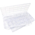IOOLEEM Bead Organizer Box, 28 Grids 2 Pack Organizer Container Storage - size: 28 Grids (2 pack)