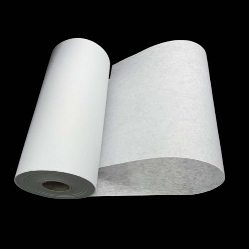 1.7oz Cut Away Stabilizer for Machine Embroidery Precut 12" X 50yd - size: 12" x 50 yards roll