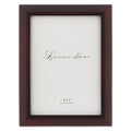Lawrence Frames Estero Collection, Walnut Wood 5 by 7 Picture Frame, Esspresso Brown - color: Esspresso Brown, size: 5x7