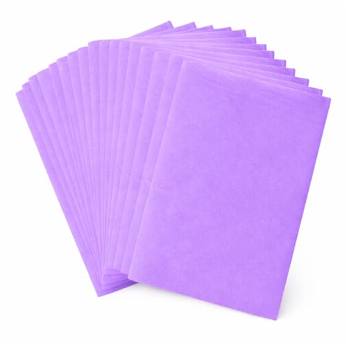 Sticky-Backed Velvet Felt Sheets for Crafts & Liners; 20 Pieces by Mandala Crafts - color: Purple