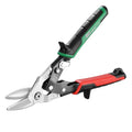 SK 10-Inch Tin Snips Heavy Duty, Left Cut Aviation Snips, Cr-Mo Steel - size: 10" Left Cut