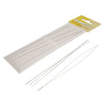 The Beadsmith Big Eye Beading Needles, 5 inches, 4 per Card, Sharp Points, Use for General Sewing, Weaving and Embroidery, Very Easy to Thread - size: 5" Long - 4 Needles