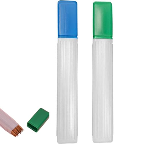 2Pcs 41cm Plastic Knitting Needle Storage Tube Sewing Pin Holder
