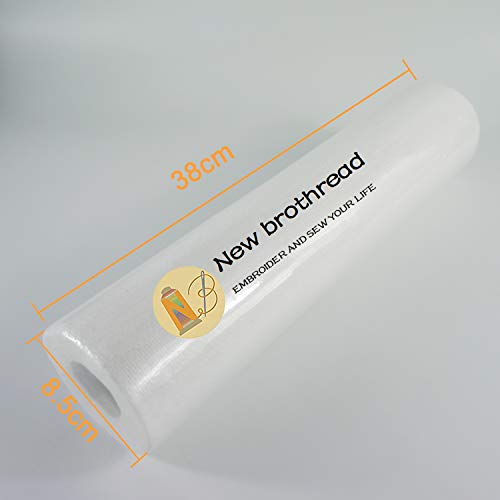 New brothread No Show Mesh Embroidery Stabilizer 15" x 25 Yd Roll - size: 15" x 25yd roll