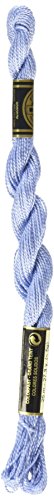 DMC 115 5-341 Pearl Cotton Thread, Light Blue Violet, Size 5