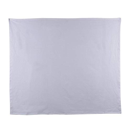 DG Collections 100% Cotton Flour Sack Towels – 12 Pack, 27x27 Inches, White, Lint-Free, Pre-Washed, Hemmed Edges – Reusable Kitchen Towels for Cleaning, Embroidery, Printing & Crafts - White - color: White, size: Set of 12 (27x27 inches)