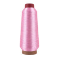 Mandala Crafts Metallic Baby Pink Embroidery Floss for Sewing, 3281 YD - color: Baby Pink, size: 3000M 3281 Yard