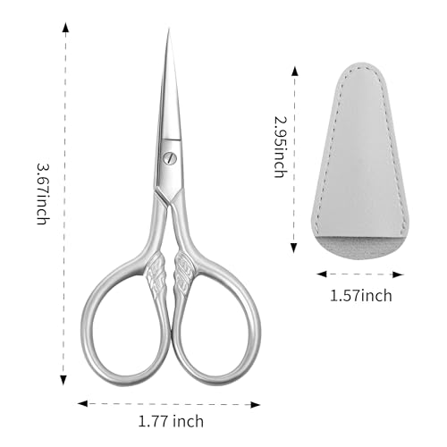 Small Scissors for Beauty and Personal Care - color: Silver