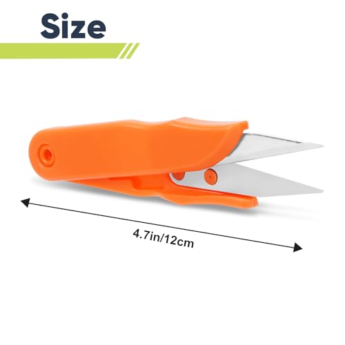 UCEC 12Pk Thread Snips, Yarn Scissors for Crocheting & Embroidery Sewing - color: 12pack 3color