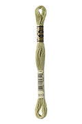 DMC 117-3013 Six Strand Embroidery Cotton Floss, Light Khaki Green, 8.7-Yard