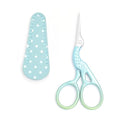 3.7" Sewing Embroidery Scissors with Cover for DIY Craft,Needlework - color: Blue