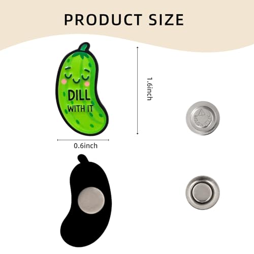 Funny Pickle Needle Minder, Needle Minder Magnet, Magnetic Needle Nanny Needlework Accessories