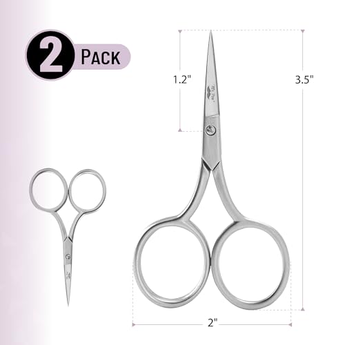 Mr. Pen- Embroidery Scissors Curved, 2 Pack, 3.5 Inch - size: 2 pcs