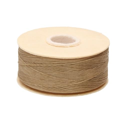 The Beadsmith Nymo Thread, Made of Nylon - size: Size D, 64 Yards, style: Ash