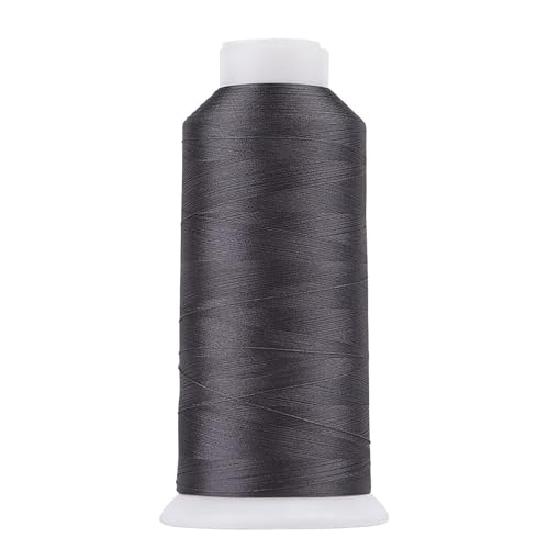 High Tenacity Polyester Embroidery Machine Thread 40WT(120D/2) 4000M Per Spool for Commercial and Domestic Embroidery Machine (Granite-1619) - color: Granite-1619