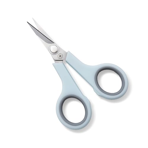 Missouri Star Small Scissors 4.5” - Mini Scissors All Purpose for Cutting Fabric, Sewing, Crafting - Ultra Sharp with Comfort Grip and Blade Cover - size: 4.5 Inch