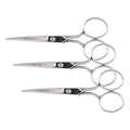 Klein Tools G405LR Scissors, Embroidery Scissor with Large Ring, Great for Sewing, Fabric, Electronics, More, 5-Inch (Pack of 3) - size: 1 Count (Pack of 3)