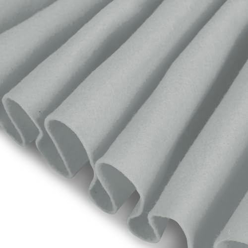 Felt Fabric 1.8 mm Thick 36" x 72" - Soft Durable Felt by The Yard Felt Sheets for Arts and Crafts, DIY Sewing, Crafting Projects (Dark Gray) - color: Dark Gray, size: 36" x 72"