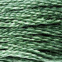 DMC 117-367 Mouline Stranded Cotton Six Strand Embroidery Floss Thread, Dark Pistachio Green, 8.7-Yard