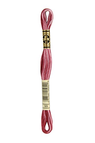 DMC Six-Strand Embroidery Floss 01-316 - color: Mauve, size: 8.7 yards