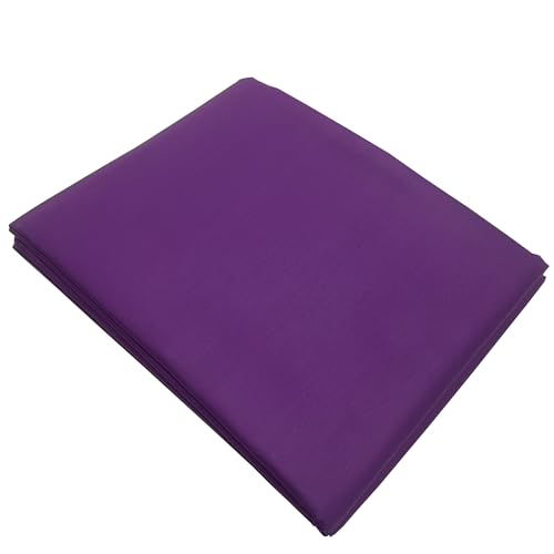 Cotton Quilting Fabric by The Yard for Sewing Width 64" Dark Purple 1 Yard - color: Dark Purple, size: 1Yard