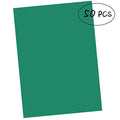 50 Pcs Carbon Transfer Paper Tracing Paper 11.7"×8.3" for Transfer Pattern on Wood, Paper, Canvas (Green) - color: Green