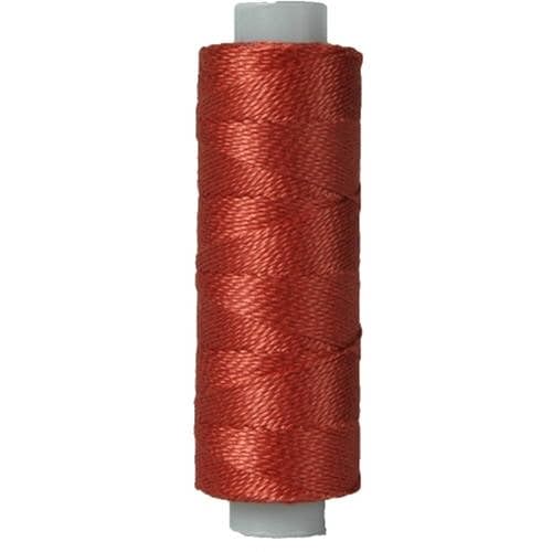 ThreadArt Pearl Cotton Thread Size 8, 75yd, Medium Terra Cotta 356 - color: MED TERRA COTTA