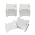 BEADNOVA Embroidery Floss Bobbins 150pcs Embroidery Thread Holder Floss Holder Thread Bobbins for Cross Stitch Crafting Sewing