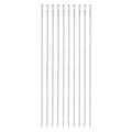 HARFINGTON 10pcs 10 Inch Upholstery Needles Large Eye Stitching Needles Stainless Steel Straight Hand Sewing Needles for Home Hand Sewing Leather Tapestry Embroidery Tufting Webbing Carpet - size: 10 Inch