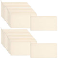 Shappy 40 Pieces Canvas Pouch Zipper Pen Makeup Cosmetic Bag, White - color: White