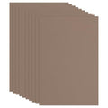 PATIKIL EVA Foam Sheet 10Pcs 12x8 Inch 2mm Thick Brown - color: Brown
