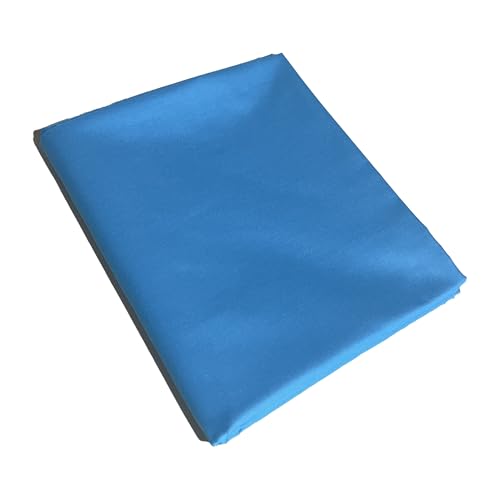 Cotton Quilting Fabric by The Yard for Sewing Width 64" Lake Blue 1 Yard - color: Lake Blue, size: 1Yard