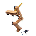 Nurge Adjustable Table Clamp Embroidery Stand with Wooden Head - size: Table Clamp