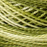 DMC 116 8-94 Pearl Cotton Thread Balls, Light Green, Size 8