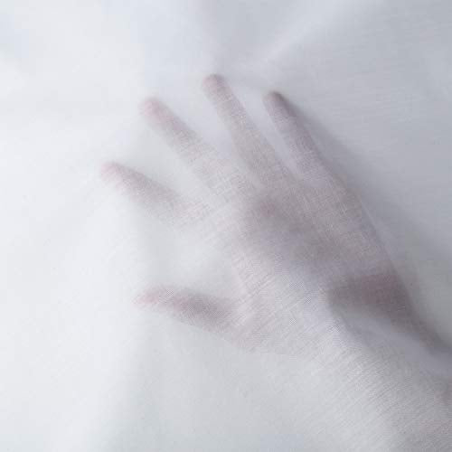 Tatuo Cotton Fabric Muslin Cloth for Sewing,1.6 Yard X 2.5 Yard,White - color: White, size: 1.6 Yard X 2.5 Yard