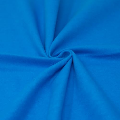 RTC Fabrics 42"/43" Wide 100% Cotton Flannel DIY Crafting, Quilt, Sewing Fabric By Bolt, Blue - color: Solid Turquois Blue, size: 8 yard bolt
