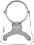 Hands Free Chest Rest LED Magnifier - Neck Wear Visual Aid Illuminated Magnifying Glass for Low Vision & Visually Impaired Seniors - Portable - Gifts for Mom, Dad, Grandmother, Women, Men