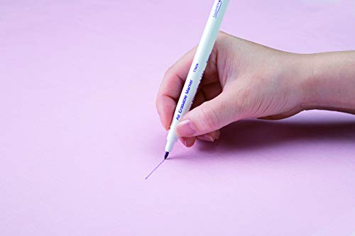 Clover 5030 Extra Fine Air Erasable Marker, Purple, 1 Count (Pack of 1)
