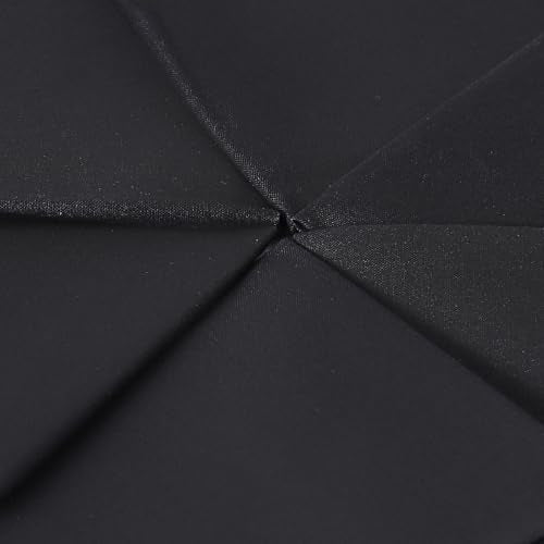 6 Pcs 18 x 21 Inches Cotton Fabric Precut Quilting Fabric Bundles Solid Colors Quilt Material for DIY Craft Sewing Embroidery (Black) - color: Black