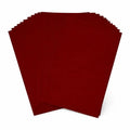 Mandala Crafts 9X12 20 Maroon Self Adhesive Felt Sheets & Sticky Backing - color: Maroon
