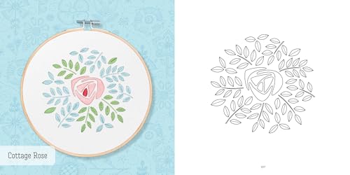 Garden of Stitches: 30 Floral Embroidery Patterns to Brighten Your Day