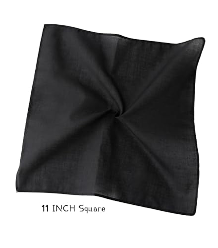 Solid White Cotton Hankderchiefs for DIY Drawn Embroidery Party 28 Square - color: W03-25 Pieces