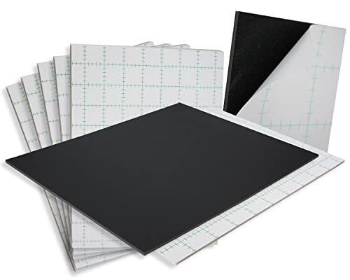 Self Adhesive Foam Board 5x7 10PK Black Self Stick Mounting Board. Foam Core with Adhesive 5x7 Foamboard. Poster Board with Sticky Side, Self Adhesive Foamcore 5X 7.Acid Free, 3/16 Thick - size: 5x7 10 Pack, style: Adhesive Black 3/16"