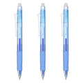 PATIKIL 3pcs Erasable Gel Pens 0.5mm Fine Point Retractable Heat Light Blue - color: Light Blue