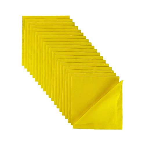 Jtnohx Soft Light Yellow Felt Sheets Flexible Felt Fabric for Crafts 12" - color: Light Yellow