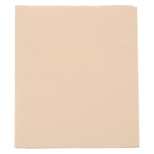 PATIKIL 14 Count Cross Stitch Cloth 19"x28", Embroidery Cotton Fabric DIY Cross Stitch for Handmade Needlework Art Crafts Machine Embroidery, Khaki - color: Khaki, size: 19"x28"