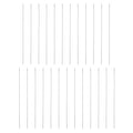 HARFINGTON 25pcs Sewing Needles 0.4mm Diameter 80mm (3.15") Long Ultra-Thin Stainless Steel Hand Embroidery Bead Needles for Jewelry Making DIY Crafts - size: 0.4mm Dia + 80mm Length
