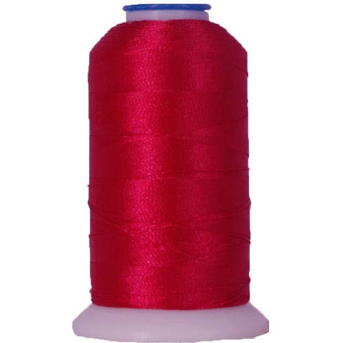 ThreadArt Polyester Machine Embroidery Thread, 1000M 40wt, Antique Red 149 - color: Antique Red