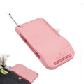 Magnetic Sewing Machine Sleeve Tool Seam Guide with Seam Ripper Ruler Scale - color: pink
